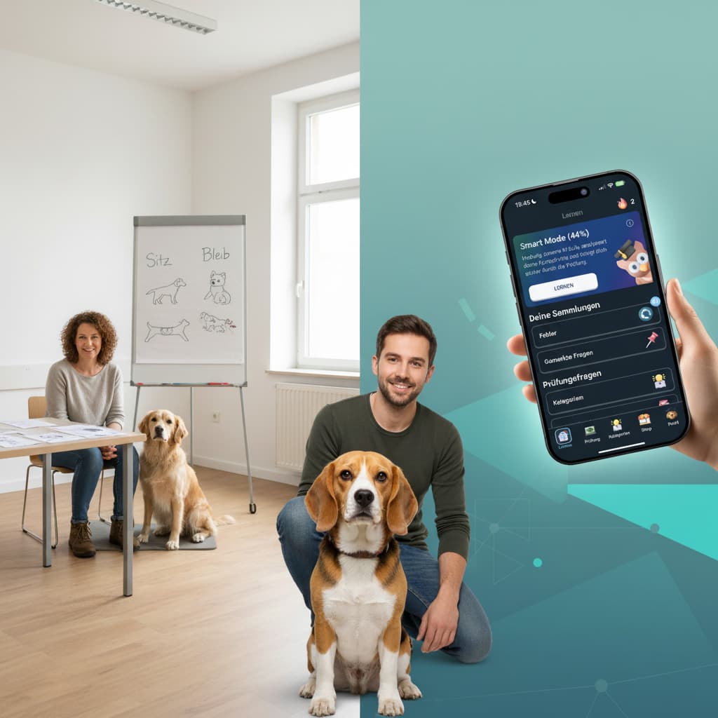 Digital vs. klassisch: Warum E-Learning den Hundeführerschein verändert