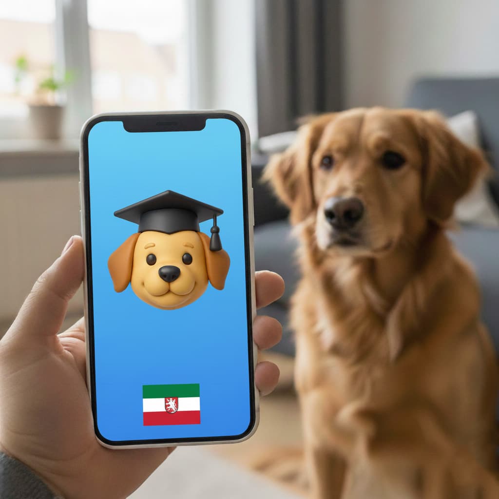 Neu: Erste Hundeführerschein-App für NRW – Offizielle Prüfungsvorbereitung mobil