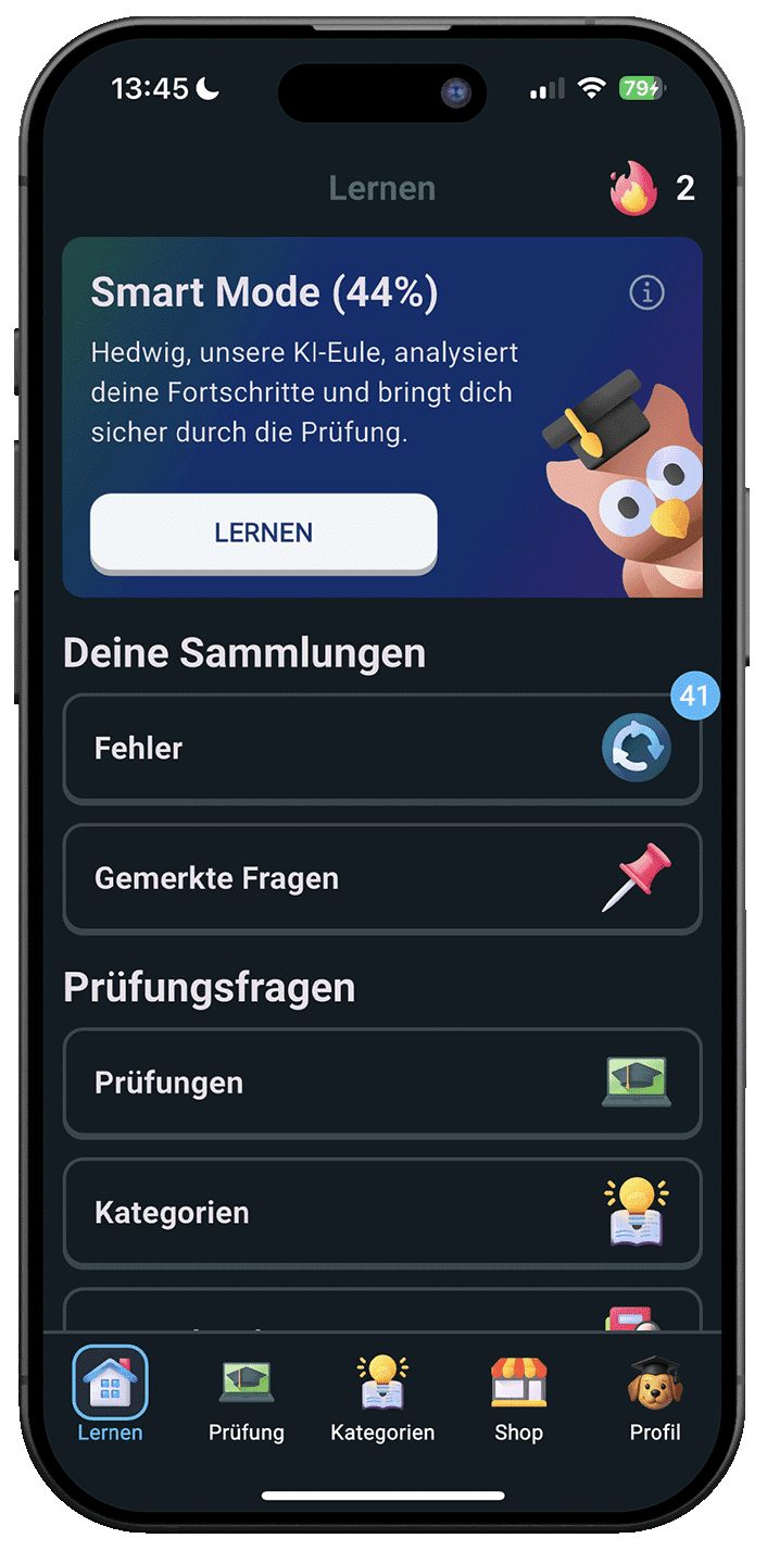 Hundeführerschein24 App – Prüfungsfragen lernen
